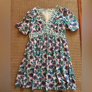 Boden Multicolor Floral Dress
